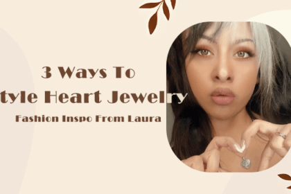 Lotus heart Jewelry fashion inspo from Laura