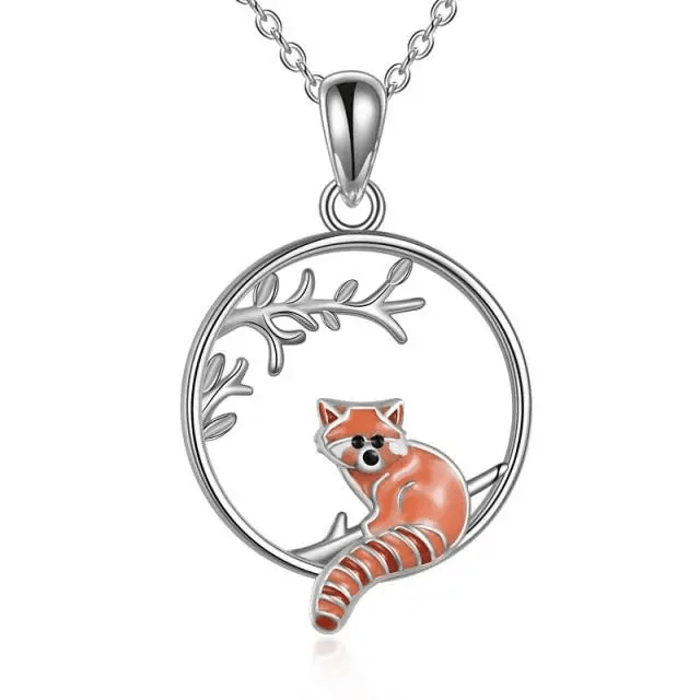 red panda necklace