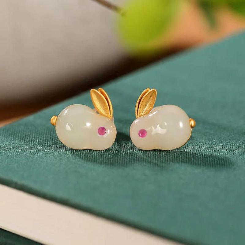 bunny earrings