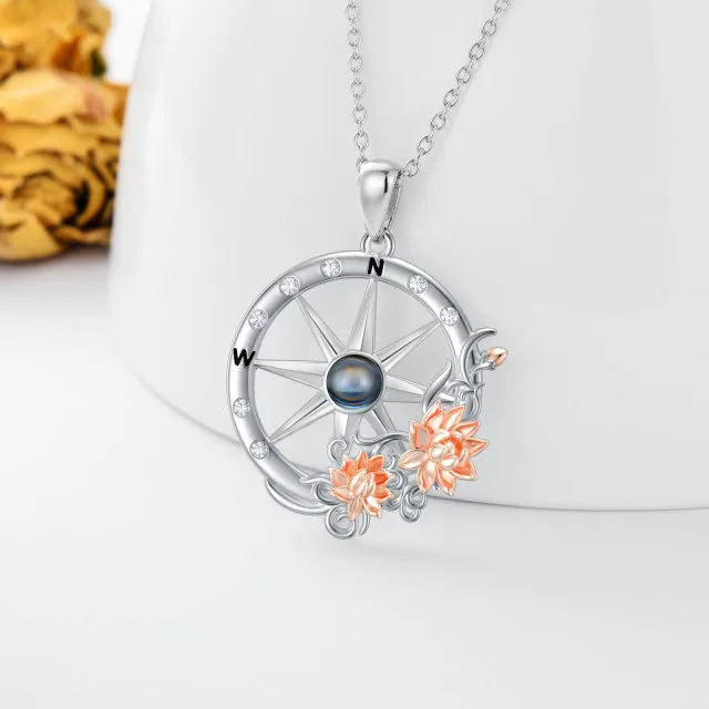 Compass Lotus Necklaces