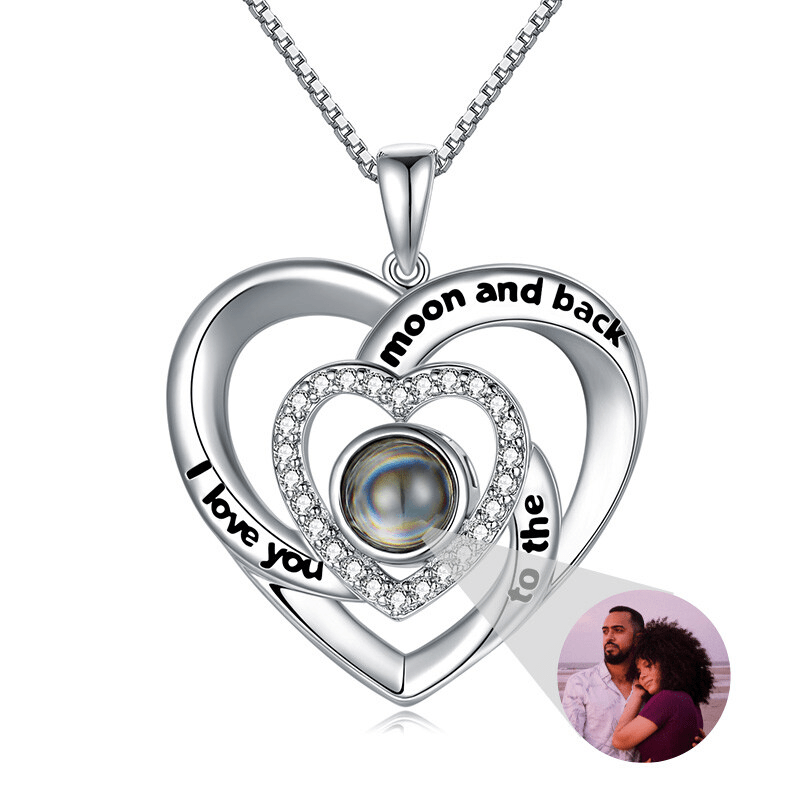 Mom and Daughter Locket Necklace