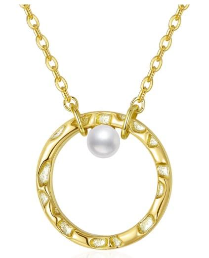 14k Gold Plated Pendant Necklace